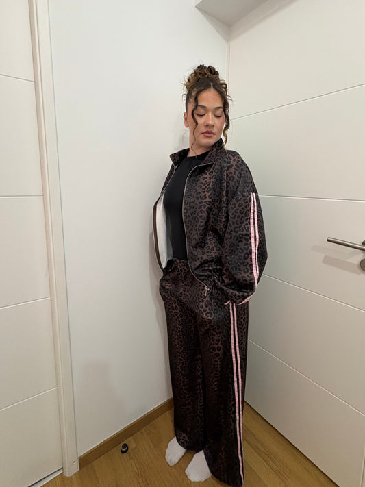 Ensemble Jogging Léopard