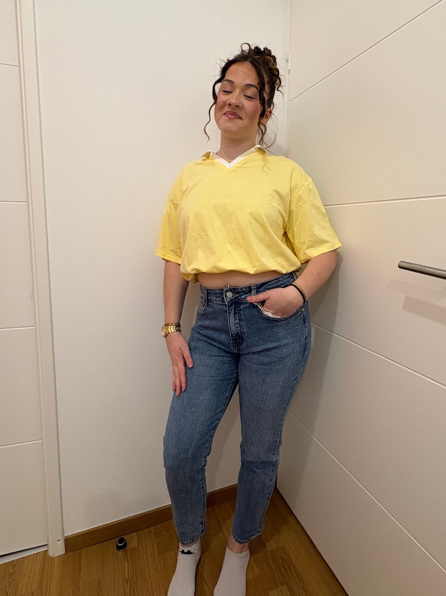 T-shirt "sport" crop