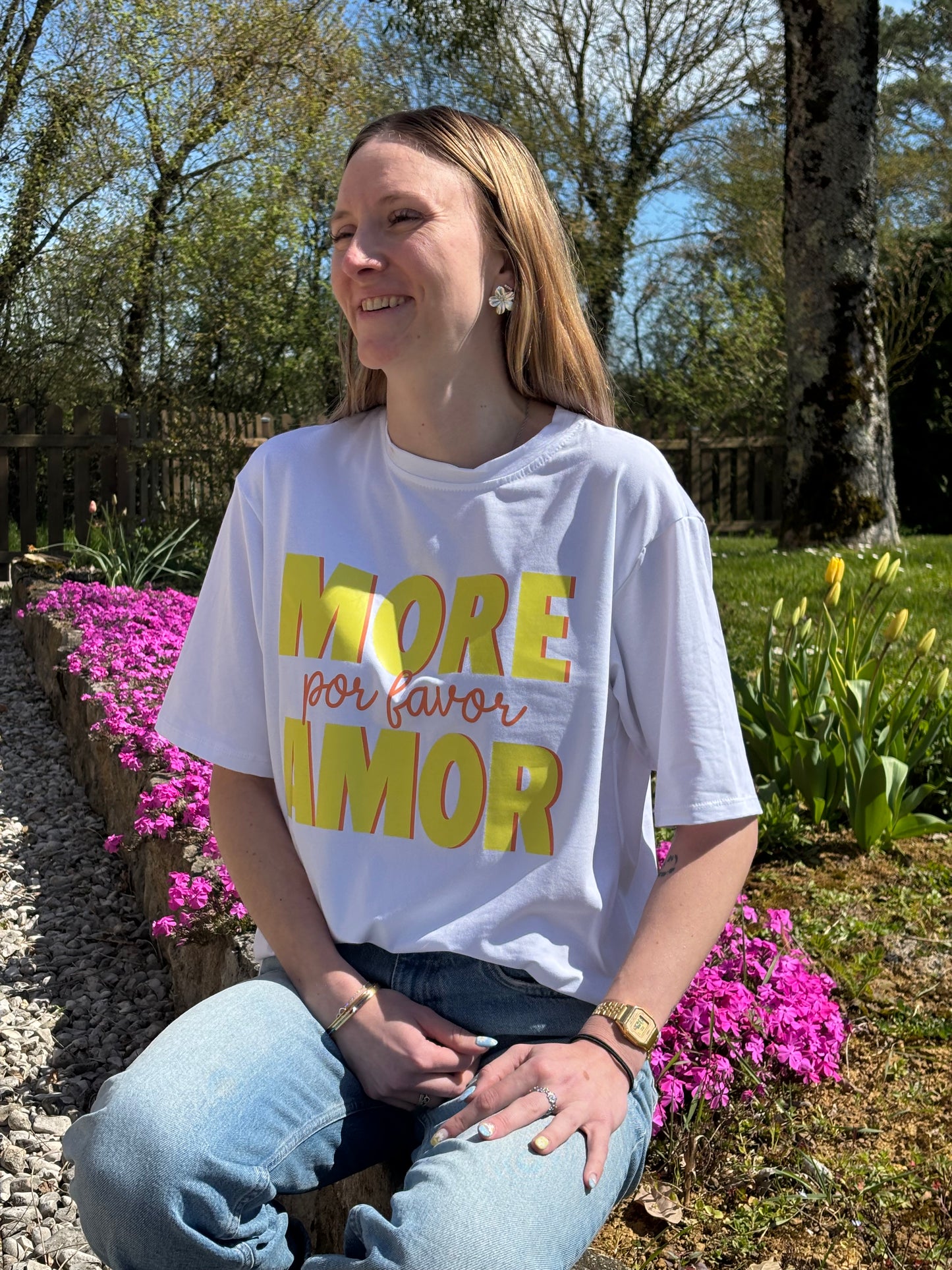 T-shirt More amore