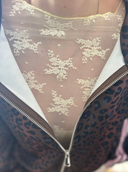 Top en dentelle