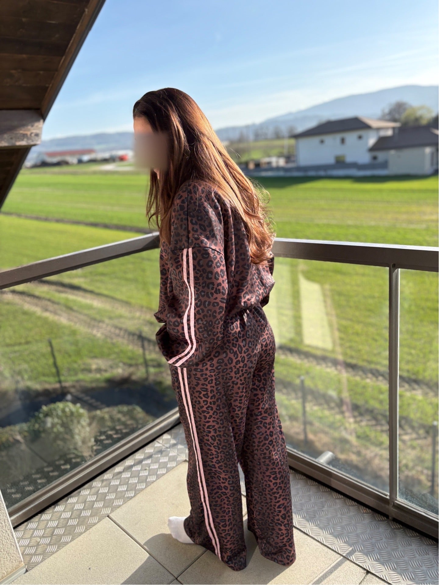 Ensemble Jogging Léopard